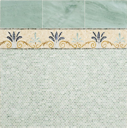 Umbria Blue Border